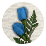 DAROUND 051 2 Roses Blue